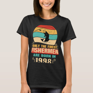 24th Birthday for 24 Year Old Fishing Fishermen 1 T-Shirt