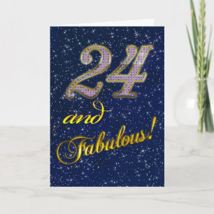 24th Birthday party Invitation