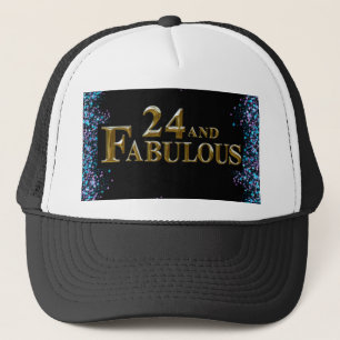 24th  Birthday  Trucker Hat