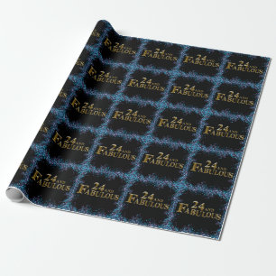 24th Birthday Wrapping Paper