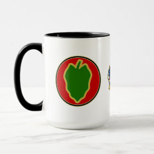 24th ID Combat Service Identification Badge Mug