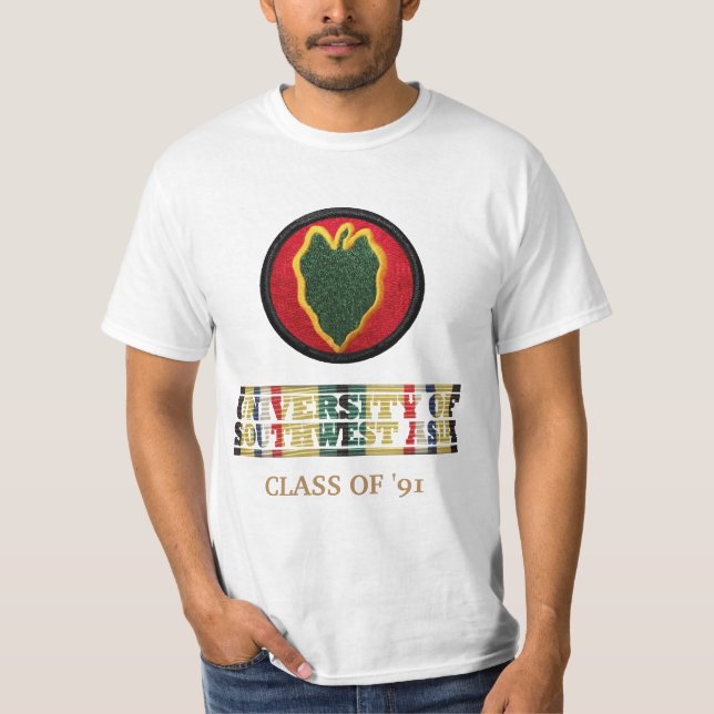 24th Inf. Div. University of Southwest Asia Shirt (Front)