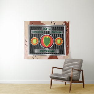 24th Infantry Division Desert Storm Tapestry