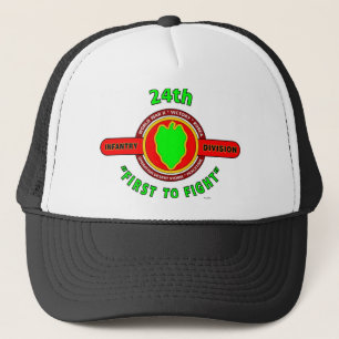 24TH INFANTRY DIVISION "FIRST TO FIGHT" PRODUCTS TRUCKER HAT