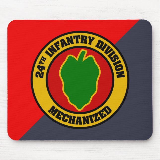 24th Infantry Division Mousepad (Front)