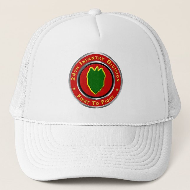 24th Infantry Division  Trucker Hat (Front)