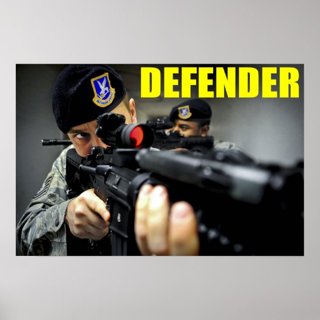 24th Security Forces Poster (Front)