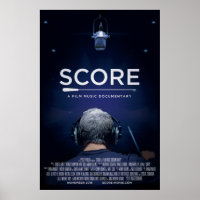 24x36 Poster SCORE: A Film Music Documentary