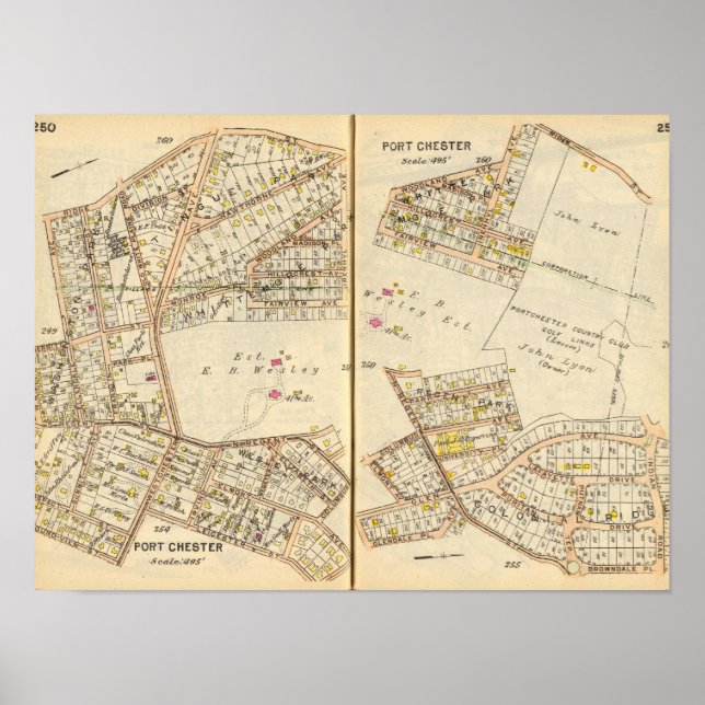 250251 Port Chester Poster (Front)