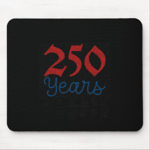 250 America Years 1776 2026 250th Birthday Usa Dec Mouse Mat