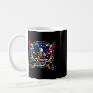 250 American Years 1776 2026 250th Birthday Eagle Coffee Mug