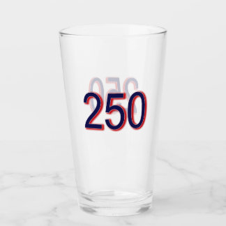 250 Anniversary Glass