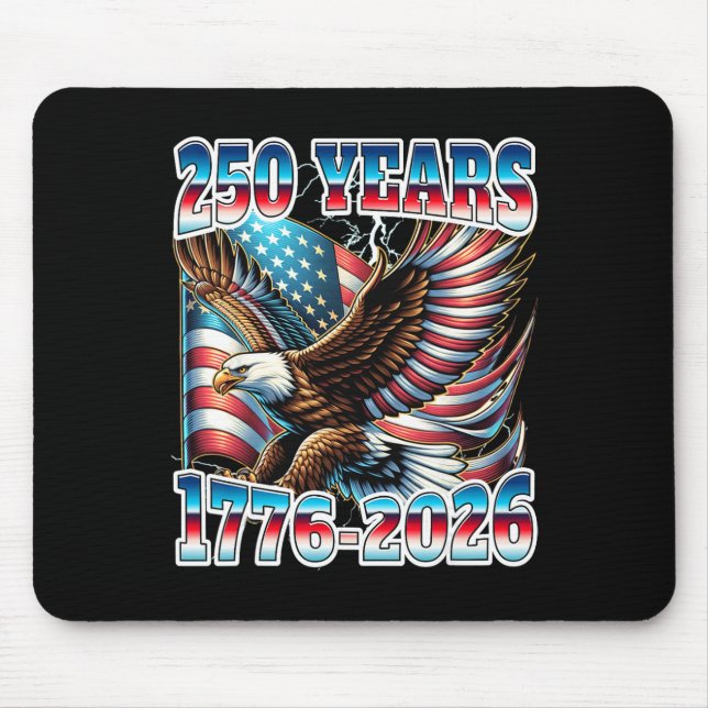 250 Anniversary United States  Mouse Mat (Front)