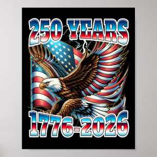 250 Anniversary United States  Poster
