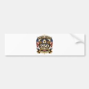 250 Anniversary USA 250 Years Bumper Sticker