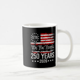 250 Anniversary Usa 250th American Graphic Art Coffee Mug
