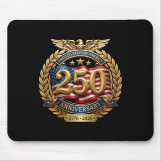 250 Anniversary Usa 250th Independence Day America Mouse Mat