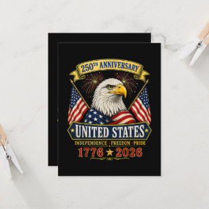 250 Anniversary USA 4th of July Patriotic Invitation