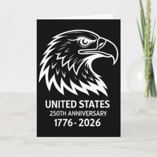 250 Anniversary Usa 4th Of July Us Flag 250th Patr Card