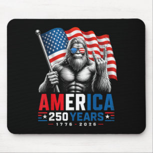 250 Anniversary Usa Bigfoot Aamerica 250 Years 4th Mouse Mat
