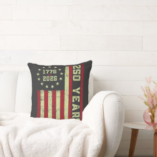 250 Anniversary Usa Flag Cushion