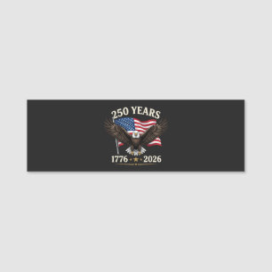 250 Anniversary USA Name Tag