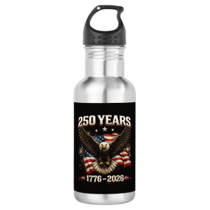250 Anniversary USA Patriotic Eagle 250th Independ 532 Ml Water Bottle