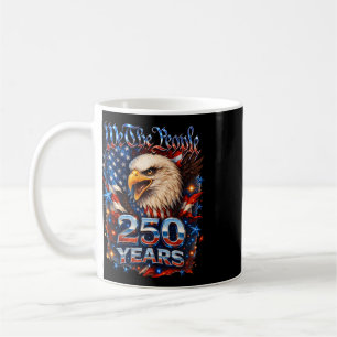 250 Anniversary Usa Patriotic Eagle 250th Independ Coffee Mug