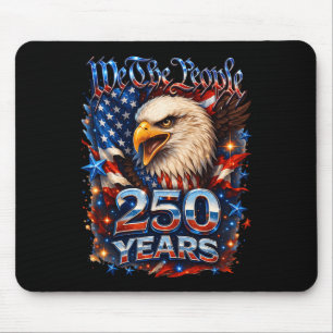 250 Anniversary Usa Patriotic Eagle 250th Independ Mouse Mat
