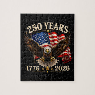 250 Anniversary USA Patriotic Eagle 250th Jigsaw Puzzle