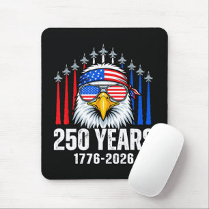250 Anniversary USA Patriotic Eagle 250th Mouse Mat