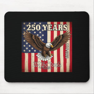 250 anniversary usa patriotic men women 1776 mouse mat