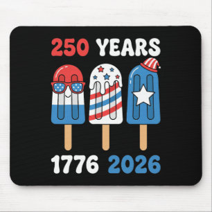 250 Anniversary Usa Shirt Kids Boys 1776 2026 4th Mouse Mat