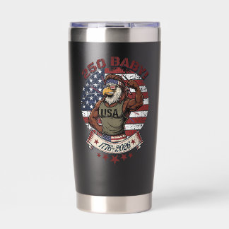 250 Baby! American Patriotic Eagle Flex 1776-2026 Insulated Tumbler