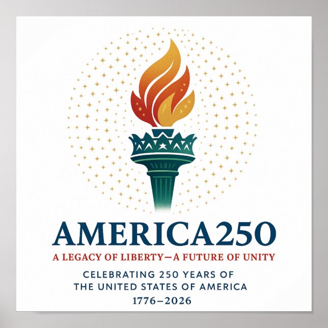 250 Birthday of the USA  Poster (Front)