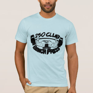 250 Club Bench Press American Apparel T-Shirt