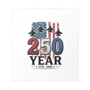 250 Year Patriotic Jet Vintage Engraving Shirt Des Notepad