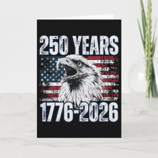 250 Year Quarter Millennium United States Annivers Card