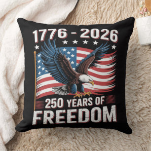250 Years 1776 2026 250th 4th July Cushion