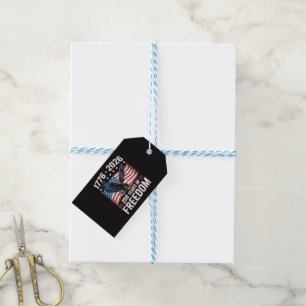 250 Years 1776 2026 250th 4th July Gift Tags