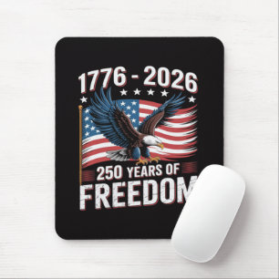 250 Years 1776 2026 250th 4th July Mouse Mat