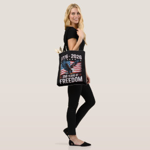 250 Years 1776 2026 250th 4th July Tote Bag