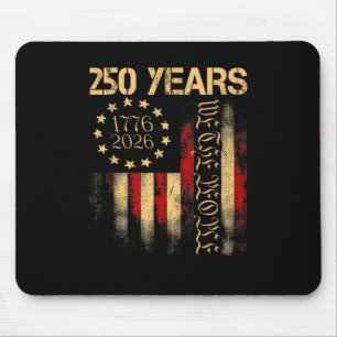 250 Years 1776-2026 250th Birthday Usa Flag We The Mouse Mat