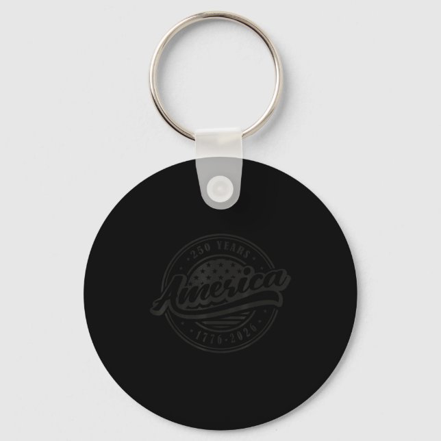 250 Years 1776 2026 250th Key Ring (Front)
