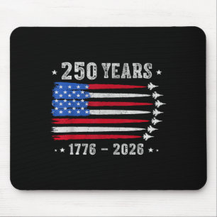 250 Years 1776 2026 Birthday USA for Men Women 4th Mouse Mat