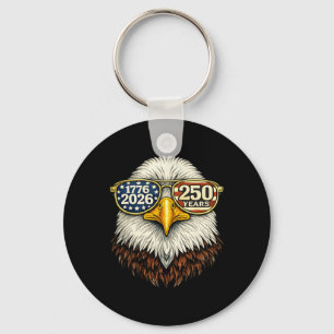 250 Years 1776-2026 Ld Eagle Sungles 250 Anniversa Key Ring