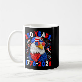 250 Years 250th Anniversary Eagle 4th Of July Boys Coffee Mug