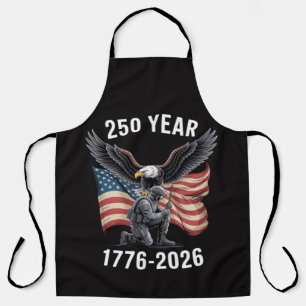 250 Years 250th Anniversary USA 4th July Apron