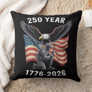 250 Years 250th Anniversary USA 4th July Cushion