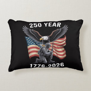 250 Years 250th Anniversary USA 4th July Decorative Cushion